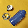 摩飛電器（Morphyrichards）電熱水壺便攜式燒水壺旅行熱水壺燒水杯真空保溫壺不銹鋼保溫瓶大容量戶外 MR6061 1L 輕奢藍 曬單實拍圖
