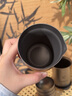 金灶（KAMJOVE）純鈦旅行茶具套裝 便攜式戶外露營(yíng)茶具泡茶器隔熱防燙茶體快客杯 輕盈隨行 一壺5杯 曬單實(shí)拍圖