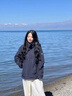 Jeep沖鋒衣男女三合一戶(hù)外防風(fēng)防水登山服抓絨可拆卸外套075藏青XL 曬單實(shí)拍圖