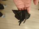 烏斯京（WOLSGIN）一次性手套丁腈橡膠大碼100只廚房食品級加厚耐家務(wù)丁晴手套黑色 曬單實(shí)拍圖