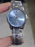 男士手表男款時(shí)尚商務(wù)休閑男表新款防水星期日歷石英機芯鋼帶腕表 1422銀帶淺藍面【送表盒+鋼帶調節器】 曬單實(shí)拍圖