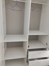 宜家（IKEA）穆斯肯雙門(mén)簡(jiǎn)易衣柜現代簡(jiǎn)約家用臥室柜子小戶(hù)型出租房用 白色 曬單實(shí)拍圖