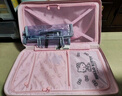 銀座Hello Kitty 凱蒂貓正版聯(lián)名行李箱高顏值輕便旅行箱萬向輪26英寸 曬單實(shí)拍圖