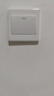 正泰（CHNT）開(kāi)關(guān)插座7M 家用86型五孔墻壁面板暗裝電源插座 電工推薦 優(yōu)雅白 一開(kāi)單控10A 曬單實(shí)拍圖