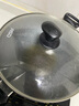 愛(ài)仕達(dá)（ASD）炒鍋麥飯石色不粘平底輕量炒菜鍋燃?xì)怆姶艩t通用32cmCL32S31WG 曬單實(shí)拍圖