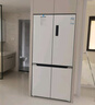 TCL650升對開(kāi)門(mén)雙開(kāi)門(mén)超大容量白色冰箱雙變頻節能一級能效風(fēng)冷無(wú)霜國家補貼20%家用電冰箱R650T5-S 曬單實(shí)拍圖