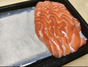 深悅勝 挪威冰鮮三文魚刺身（大西洋鮭魚）中段純?nèi)?即食生魚片鮭魚切片 【中段切片】 400g 曬單實(shí)拍圖