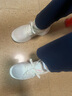 安踏葉子5丨運動鞋女鞋秋季輕便減震跑步鞋休閑鞋女網(wǎng)面透氣跳繩鞋 【葉子5】象牙白-6 37.5 曬單實拍圖
