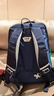 UEK小學(xué)生書(shū)包減負護脊書(shū)包男生兒童3-6年級背包學(xué)院風(fēng)雙肩包寶藍色 曬單實(shí)拍圖