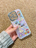 圣圖朗ins五路財神適用蘋果16pro手機殼15promax女款手鏈14plus貝殼紋iPhone13自帶鏡頭膜11高級感12全包 鏡頭膜全包-銀色-順風順水+手鏈  iPhone 16 pro 曬單實拍圖