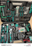 綠林42件21V沖擊鋰電鉆套裝多功能家用工具箱維修套裝【送27件配件】 曬單實(shí)拍圖