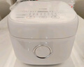 東芝（TOSHIBA）【國家補貼】 小白椰發(fā)芽米電飯煲4升三維IH立體發(fā)熱2mm備長(cháng)炭?jì)饶懠矣弥悄茈婏堨?RC-15HRC(W) 曬單實(shí)拍圖