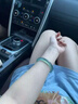 禮盼藍水瑪瑙玉髓玉鐲子手鐲冰種翡翠色手鐲女油青綠瑪瑙鐲子七夕禮物 56mm圈口體重95-105斤 （精美禮盒） 曬單實(shí)拍圖