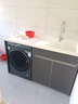 海爾（Haier）滾筒洗衣機(jī)全自動(dòng)10公斤懶人家用家電國(guó)家補(bǔ)貼20% 云溪3.0直驅(qū)潔凈 XQG100-BLDE583HU1 曬單實(shí)拍圖