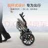魚躍(yuwell)手動輪椅車H059B老人半躺護理型帶坐便椅餐板鋼管可折疊 曬單實拍圖