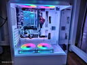 AOCCG390W白色 游戲電腦主機海景房機箱 雙面玻璃/支持ATX主板/240水冷/5風扇位/270°全景/上下分倉 曬單實拍圖