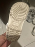 卡駱馳crocs七夕禮物洞洞鞋貝雅男鞋女鞋輕便耐磨一腳蹬拖鞋休閑鞋|10126 白-100 36 /37(220mm) 曬單實拍圖