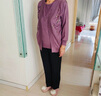俞兆林（YUZHAOLIN）奶奶秋裝馬甲70歲80中老年人背心女媽媽春秋款外套老太太婆婆衣服 C30紅色-春秋款+【春秋褲】 5XL (建議145-160斤) 曬單實拍圖