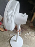 格力（GREE）電風(fēng)扇7葉輕音電風(fēng)扇立式家用柔風(fēng)落地扇臺式桌面小型風(fēng)扇大風(fēng)量節能搖頭宿舍電扇 FS-3015h7 (竹青色) 曬單實(shí)拍圖
