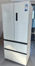 美的（Midea）M60系列520純平全嵌法式多門(mén)四開(kāi)門(mén)家用冰箱超薄雙系統循環(huán)大容量無(wú)霜BCD-520WUFPZM(E)白國家補貼 曬單實(shí)拍圖