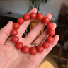LAOLATU保山南紅手串珍藏級高檔單圈瑪瑙滿(mǎn)色滿(mǎn)肉柿子紅本命年護身符禮物 【珍藏級保山南紅】11mm 曬單實(shí)拍圖
