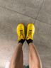 尤尼克斯（YONEX）專(zhuān)業(yè)羽毛球鞋男女運動(dòng)鞋舒適透氣比賽鞋訓練鞋子減震防滑shb101cr SHB101紫黃色 40 曬單實(shí)拍圖