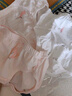 gb女孩內(nèi)褲 女童5A抗菌純棉三角內(nèi)褲A類 寶寶底褲3條裝-粉紅 曬單實(shí)拍圖