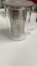 北鼎（Buydeem）玻璃杯 茶水分離泡茶杯 辦公家用泡茶玻璃器具 泡茶杯灰羽色500ml 曬單實拍圖