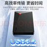 憶捷（EAGET）2TB USB3.2 移動(dòng)硬盤(pán)機(jī)械 安全加密G20S 2.5英寸外接外置存儲(chǔ)數(shù)據(jù)照片備份 高速傳輸防震 黑色 曬單實(shí)拍圖