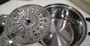 美廚（maxcook）三層蒸鍋28CM 不銹鋼蒸鍋加厚復底蒸煮兩用 燃氣電磁爐通用MZB-28 曬單實拍圖