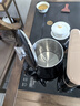 美的（Midea）煮茶器茶臺燒水壺一體自動(dòng)上水茶盤(pán)電茶壺煮茶燒水壺消毒三合一保溫茶桌茶飲機 【雙頭茶盤(pán) | 9段控溫】MK-C13 0.7L 曬單實(shí)拍圖