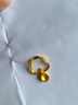 周生生黃金足金十二生肖蛇吊墜不含鏈男女款91909P計價(jià)1.3克 曬單實(shí)拍圖