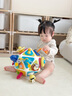 欣格兒童玩具1-3歲游戲桌六面體嬰幼兒早教益智忙碌板寶寶周歲禮物 曬單實(shí)拍圖
