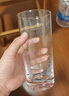 京東京造 玻璃杯 厚底直身茶水分離泡茶咖啡杯家居分享350ml六只裝 曬單實(shí)拍圖