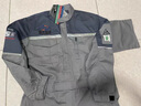 唯迪發(fā)春秋防靜電連體工作服套裝男 全棉阻燃防靜電長(cháng)袖連體勞保服定制 A-防靜電面料--藍灰配淺灰 L 曬單實(shí)拍圖