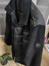 雪中飛短款保暖羽絨服女秋冬潮流拼接款上衣舒適無(wú)縫膠囊羽絨衣立領(lǐng)外套 黑色 （男女同款） XL (180) 曬單實(shí)拍圖