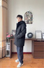 波司登25新款90鵝絨羽絨服男短款簡(jiǎn)約通勤商務(wù)連帽保暖外套B250244157 黑色8056 M 175/96A 體重約130-140斤 曬單實(shí)拍圖