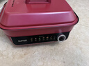 蘇泊爾（SUPOR）電火鍋多功能鍋家用電煮鍋電蒸鍋燉蒸煮一體火鍋專用鍋烤肉鍋多用途鍋5-8人大容量 5.5L 【2000W雙管猛火速涮】 曬單實(shí)拍圖