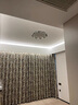 希圣嘉水晶吸頂燈主臥燈客廳燈簡約現(xiàn)代led氛圍燈大氣餐廳燈輕奢臥室燈 直徑50cm-三色變光-全光譜36W 曬單實(shí)拍圖