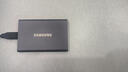 三星（SAMSUNG） 2TB Type-c USB 3.2 移動(dòng)固態(tài)硬盤(pán)（PSSD） T7 灰色 NVMe傳輸速度1050MB/s 手機直連筆記本外接 曬單實(shí)拍圖