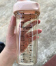 HEGEN海格恩喝水杯3-6歲330ml兒童PPSU一體化多功能直上學杯原裝進口粉 曬單實拍圖