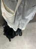 休閑親子裝夏一家三口四口襯衫條紋全家裝母子短袖襯衫母女連衣裙 中系高端家庭裝-條紋連衣裙 140 cm 曬單實(shí)拍圖