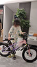 鳳凰山地自行車男女變速山地車碟剎青少年兒童自行車學(xué)生單車 星際 粉紫【單速+輻條輪】 20寸【適合125-160cm】 曬單實(shí)拍圖