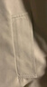 德瑪納[溫柔內(nèi)核]春秋簡約風撞色翻領(lǐng)高支高密A擺藏肉風衣外套女中長款 曬單實拍圖