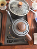 M純鈦智能全自動(dòng)上水電熱水壺家用嵌入茶臺(tái)茶桌煮茶一體保溫?zé)畨夭杈吖Ψ蚺莶栝_(kāi)水壺煮茶壺套裝 1L 純鈦燒水壺+消毒款 20X37CM 曬單實(shí)拍圖