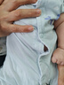 舒貝怡2件裝嬰兒衣服夏季薄款新生兒連體衣短袖哈衣兒童爬服藍(lán)色66CM 曬單實拍圖