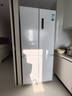 美的（Midea）540十字四開門一級能效雙系統(tǒng)雙循環(huán)大容量531升級款凈味風冷無霜獨立制冰艙智能冰箱MR-540WSPZE 曬單實拍圖
