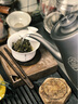 FUNORK全自動(dòng)上水電熱水壺茶臺(tái)燒水壺304不銹鋼茶桌茶幾一體機(jī)嵌入式電茶壺茶具電茶爐 HL-602蒸茶款1L 曬單實(shí)拍圖