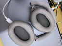 索尼（SONY） WH-1000XM4 頭戴式耳機 無線藍牙智能降噪耳機 1000XM3升級款 適用于網(wǎng)課送男女友禮物 WH-1000XM4 鉑金銀 曬單實拍圖