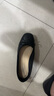 Bata淺口單鞋女2025春羊皮芭蕾舞單鞋25123AQ5 黑色 35 曬單實(shí)拍圖